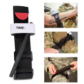 Garrot Militaire Aïen de Survie, Sangle d'Urgence Médicale Spinning, Ceinture de Traumatologie, Exploration en Plein Air