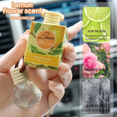8ml frais naturel voiture parfum fruité parfum voiture désodorisants marque durable noix de coco pêche parfum Jadec voiture pendentif déodorant