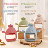 Anneau de dentition en Silicone pour bébé de 0 à 6 mois, 1 pièce, accessoires d'allaitement, anneaux de dentition Kawaii, bijoux d'allaitement, accessoires de dentition, jouets à mâcher pour bébé