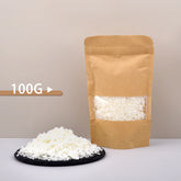 Natural soy wax flakes, 100/500/1000g, for DIY, handmade candles, additive-free scented candles, raw material making kit