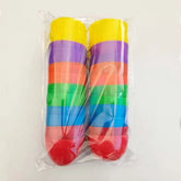 Funny Easter decorations, treat-filled Easter eggs, plastic party decorations, 12 to 24 pieces