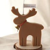 Christmas candles, scented deer candles, home decoration, scented candles, Merry Christmas, giving a festive gift for the home, New Year's