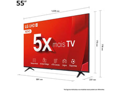 Smart TV LG UHD 5, 4K, 55