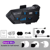Wireless Bluetooth 5.3 motorcycle helmet, waterproof, dustproof, MP3, music, high battery life