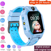 2025 New Original Children's Calling Smart Watch, Kids SOS Waterproof Smartwatch Clock, SIM Card Location Tracker, Child Watch 2025