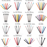 Stylet pour écran tactile en plastique et métal, 1 ensemble, pour Console de jeu, pour NDSL NDSi NDS WIIU 2DS 3DS XL LL, nouveau 3DSXL LL, nouveau 2DSXL