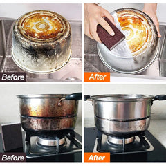 Silicon carbide descaling brush, magic eraser, kitchen tools for pots