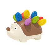 Hedgehog sensory toys for toddlers, Montessori fine motor skills toys, sensory travel educational toys for babies aged 1, 2, 3, and 4 years