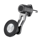 Support de téléphone magnétique pour voiture, Magsafe avec bras arc-en-ciel, aimant de bain universel, sorties d'air de voiture, support de téléphone portable