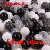 Eco-friendly Outdoor Sports Balls, Water Pool, Ocean Wave Balls, 50pcs, 5.5cm, Stress Balls, Air Toys, Fun Toys for Children, Kids Ballenbak