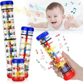 Jouets pour bébé de 6 à 12 mois, bâton de pluie sensoriel de développement, hochet secoueur, jouet pour bébé, Instrument de musique pour bébés