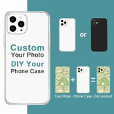 Coque de téléphone personnalisée créative pour iPhone, coque photo personnalisée pour iPhone 16, 15, 14, 13, 12, 11 Pro Max, Mini, X, XS, Poly, 8, 7 Plus, SE, Design
