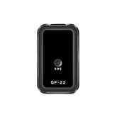 GF22 Car Tracker, Real-Time GPS Positioning Device, Anti-Loss, Accurate Locator, SOS Alarm Device
