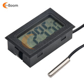 Thermomètre électronique à affichage LCD, thermomètre numérique avec capteur de température NTC, moniteur de température de haute précision