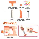 Children's Simulation Electric Vacuum Cleaner Set, Pretend Play Toys for Toddlers, Role-Playing Game, Educational Toy for Girls and Boys, Gifts