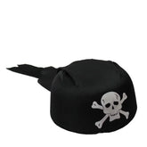 Children's cosplay costume, black icing, visor hat, children's hook and bag set, Halloween themed party, boy's dress-up, 7.5