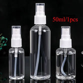 Flcopropriété pulvérisateur en plastique africain transparent, vaporisateur, liquide HI, accessoires de voyage, quotidien, 20 ml, 30 ml, 50 ml, 100ml