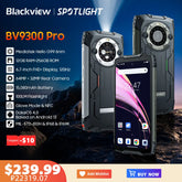 Blackview-Smartphone robuste BV9300 PRO, téléphone portable Android 13, Helio G99, 8 Go de RAM, 12 Go de RAM, affichage des touristes, première mondiale