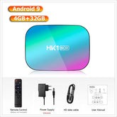 Android 9.0 Smart TV Box 4K 100m 1080P HK1 Amlogic S905X3 Box Dual WiFi 4GB RAM 32GB 64GB ROM HK1BOX Set Top Box