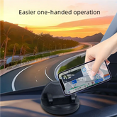 Support de téléphone pour tableau de bord de voiture, Rotation à 360 degrés, support de téléphone tête haute, Stable, universel, pour voiture, avec plaque d'immatriculation