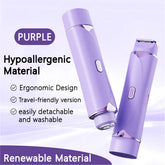 2-in-1 women's shaving tool, waterproof women's razor, razor for sensitive skin, electric razor for ingrown hair prevention