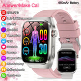 2025 nouvelle montre intelligente ECG femmes BT appel fréquence cardiaque lipides sanguins acide uricique moniteur de santé montres AI voix 650mAh sport Smartwatch
