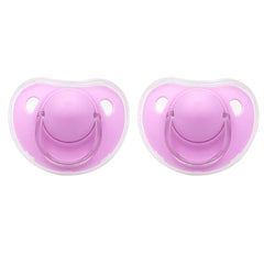 Baby pacifier with lid, 2 pieces/pack, for daily and nighttime use