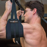 Sangles AB rembourrées pour exercices de gymnastique à domicile, 1 paire, pour lever de jambes, équipement d'entraînement musculaire