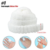 Tubular elastic mesh bandage, gauze fixation, stretchable and breathable, dressing retention, wrist, elbow, knee, ankle, adult, 1 roll