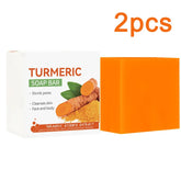 Handmade turmeric soap, body wash, skin lightening, dark underarms, legs, facial cleanser, delicate skin care, beauty