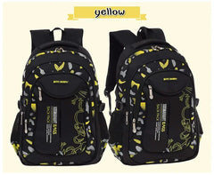 SR-Waterproof Primary School Backpack for Boys, Book Bag, Orth4WD