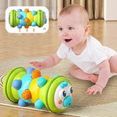 Jouet à rouleau rampant pour bébé de 0 à 12 mois, jouet sensoriel pour activité infantile, temps du ventre, développement éducatif Montessori