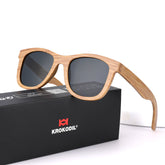Plastiques bois bambou lunettes de soleil hommes femmes classique mode UV400 Vintage conduite lunettes de soleil noir lunettes de pêche