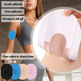 Patch Adhésif Anti-Transpiration pour Capteur Invisible, Autocollant artificiel astique, Portable, pour Moniteur de Glycémie, 10 Pièces