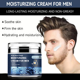 Crème hydratante au collagène pour hommes au rétinol et vitamines, réparation Anti-rides, estompe les ridules, soin du visage à l'acide hyaluronique