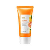 Vitamin C facial cleanser, deep cleansing, moisturizing, blackhead removal, skincare, facial wash foam, skincare