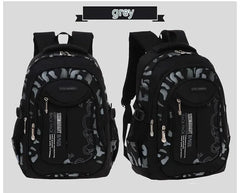 SR-Waterproof Primary School Backpack for Boys, Book Bag, Orth4WD