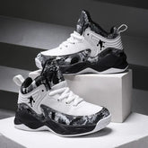 2025 Kids Basketball Shoes, New Boys' Brand Thick Sole Non-Slip Children's Sports Shoes, Boy's Basketball Trainer Shoes