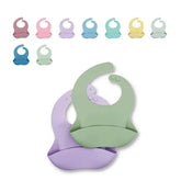 Bavoir imperméable 3D pour bébé, fournitures pour bébé, mignon, imprimé animal de dessin animé, bavoir pour enfants, fille et garçon, bavoir réglable en silicone souple, alimentation pour bébé
