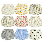 Short d'été en coton et lin pour bébé, vêtements de salon respirants pour enfants de 3 à 6 ans, pantalons coréens mignons en PP, pour garçons et filles, 2025