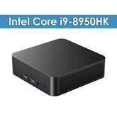 MINI Laptop PC Windows 11 Intel Core i9 8950HK 16GB RAM 1TB SSD Dual WiFi 6 BT5.2 4K HD Mini Gaming Office Study PC