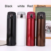 Les étudiants vont à l'école tasse Thermos couverture de balle créative tasse d'eau potable directe Simple couleur unie Durable et pratique