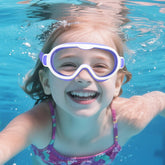 Lunettes de natation pour enfants, grand cadre, sans fuite, étanche, vue large, Vision claire, Anti-buée, Anti-UV, réglable rapide, pour enfants de 3 à 15 ans