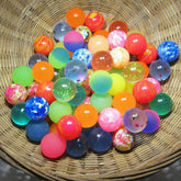 10 pieces colorful bouncy balls 25mm cloud bouncy balls water toys for garden sports games
