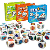 Jouets éducatifs pour enfants, dés d'histoire, amusant en famille, créatif, imaginatif, jeu de fête, pensée logique, amusant et interactif