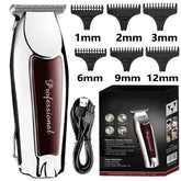 Tondeuse à cheveux tondeuse sans fil Rechargeable pour hommes toilettage professionnel électrique barbe Machine de coupe de cheveux bord tondeuse à cheveux