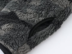 Boys' Solid Color Zip-Up Trench Coat, Children's Winter Coat