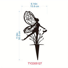 Metal fairy garden outdoor decoration for your patio and lawn