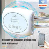 Contrôleur d'irrigation de jardin intelligent WiFi, Kit de système d'irrigation goutte-à-goutte automatique pour plantes, contrôle par téléphone portable, dispositif de minuterie d'arrosage