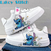 Stitch shoes, sneakers for children, student basketball, casual children's sneakers, girls' and boys' running shoes, sports shoes, gift